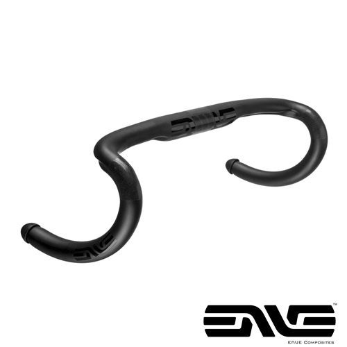 ENVE Road bars, compact + classic drop, stealth logo