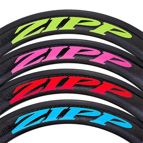 pink zipp wheels