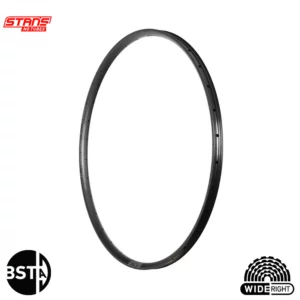 a vertical view of a Stans Crest Mark 4 rim