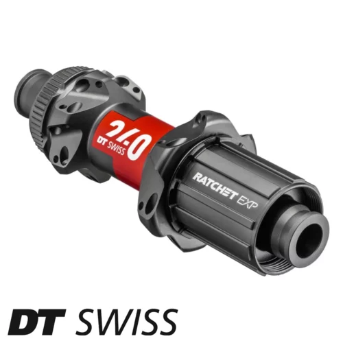 an image showing a DT Swiss 240 CL straight pull bicycle rear hub