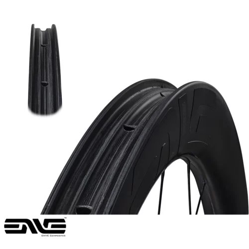 The rim profile view of an ENVE 2.3 Bicycle wheel